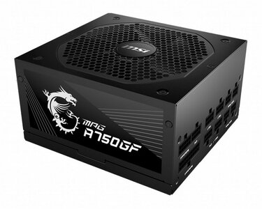 MSI MPG-A750GF power supply unit 750 W 24-pin ATX ATX Zwart