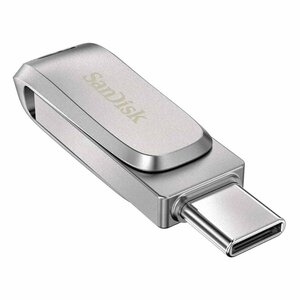 SanDisk Ultra Dual Drive Luxe USB flash drive 1000 GB USB Type-A / USB Type-C 3.2 Gen 1 (3.1 Gen 1) Roestvrijstaal