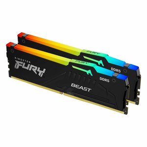 Kingston Technology FURY Beast RGB geheugenmodule 16 GB 2 x 8 GB DDR5 5600 MHz