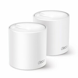 TP-Link Deco X50 (2-pack) Dual-band (2.4 GHz / 5 GHz) Wi-Fi 6 (802.11ax) Wit 3 Intern