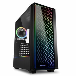 Sharkoon RGB LIT 200 Midi Tower Zwart