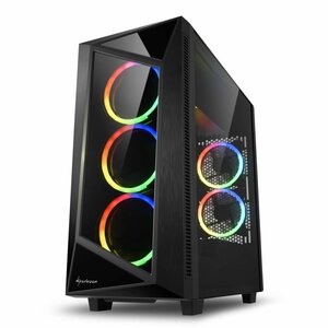 Sharkoon REV200 Midi Tower Zwart