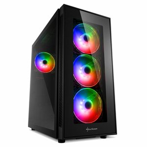 Sharkoon TG5 Pro RGB Midi Tower Zwart