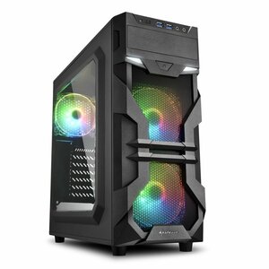 Sharkoon VG7-W RGB Midi Tower Zwart