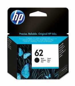 HP 62 originele zwarte inktcartridge