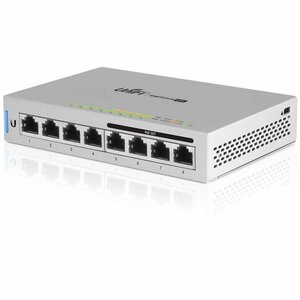 Ubiquiti Networks UniFi Switch 8 Managed Gigabit Ethernet (10/100/1000) Power over Ethernet (PoE) Grijs