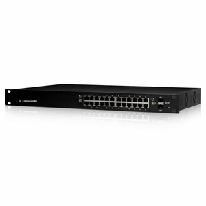 Ubiquiti Networks ES-24-250W netwerk-switch Managed L2/L3 Gigabit Ethernet (10/100/1000) Power over Ethernet (PoE) 1U Zwart