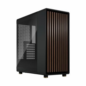 Case Fractal Design North Zwart TG Clear Charcoal Black ATX