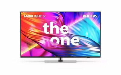 33Philips 43PUS8949/12 tv 109,2 cm (43") 4K Ultra HD Smart TV Wifi Antraciet, Grijs