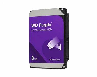 HDD WD Purple 8TB 3.5 SATA 6Gbs 128MB RENEWED