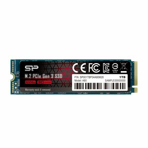 Silicon Power A80 1TB M.2 NVMe SSD 2700MB/s