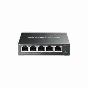 TP-Link Omada ES205GP Managed Gigabit Ethernet (10/100/1000) Power over Ethernet (PoE) Zwart