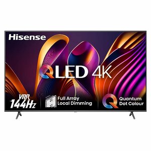 Hisense 55E7NQPRO TV | 55'' | UltraHD 4K | Wifi | SmartTV | VIDAA | HDR10 | 120Hz | Zwart