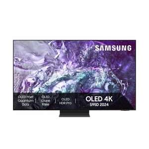 Samsung S95D 55” QD-OLED TV | Ultra HD 4K Smart TV | Tizen | HDR10+ | 100Hz