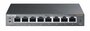 TP-LINK TL-SG108PE Unmanaged Gigabit Ethernet (10/100/1000) Power over Ethernet (PoE) Zwart_