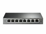 TP-LINK TL-SG108PE Unmanaged Gigabit Ethernet (10/100/1000) Power over Ethernet (PoE) Zwart_