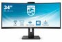 Philips P Line 346P1CRH/00 LED display 86,4 cm (34") 3440 x 1440 Pixels UltraWide Quad HD Zwart_