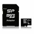 Silicon Power 16GB Elite MicroSDHC Class10 UHS-1 tot 85Mb/s incl. SD-adapter Zwart_