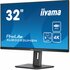 iiyama ProLite XUB3293UHSN-B5 computer monitor 80 cm (31.5") 3840 x 2160 Pixels 4K Ultra HD LCD Zwart OPEN BOX_